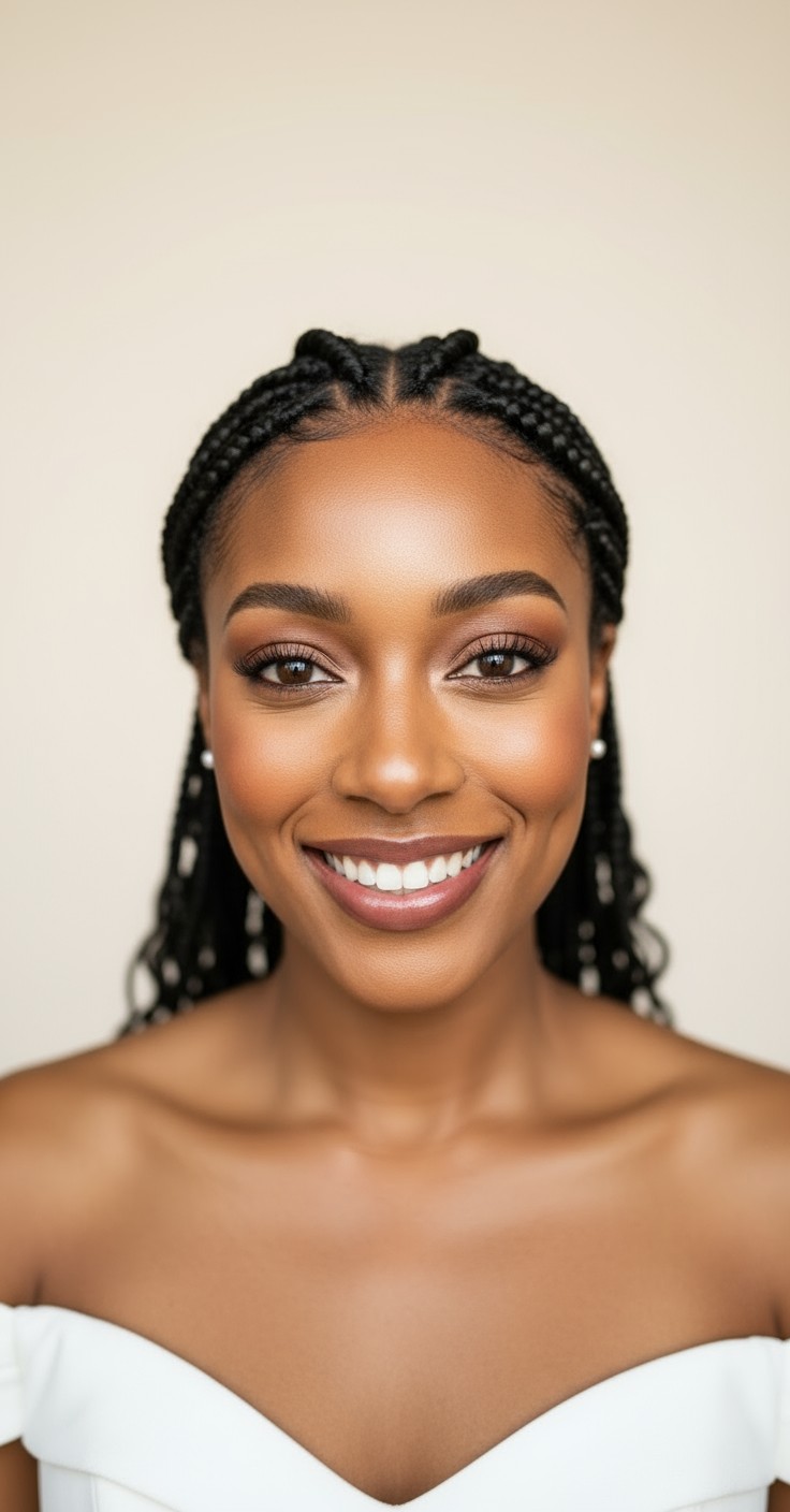 After Pigtail Braids